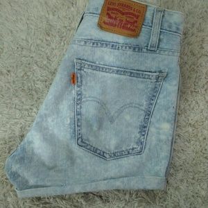 Bleach Wash Vintage Levi's Shorts